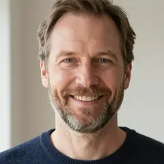 Johan, en påhittad pappa i 45-årsåldern